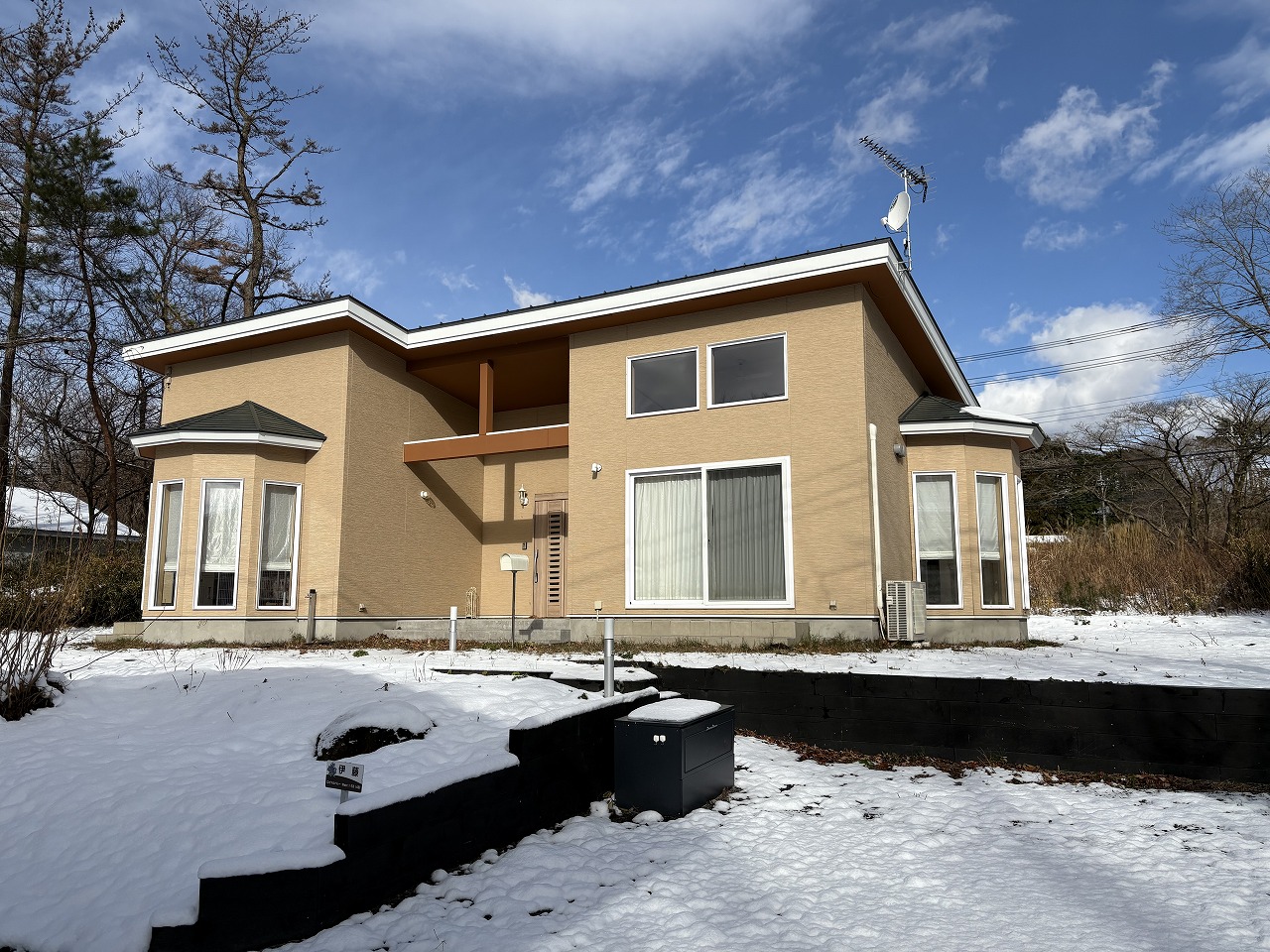 ｂｈ-010　那須高原中心部　管理の行き届いた別荘地内　築浅3LDK　平家建て♪