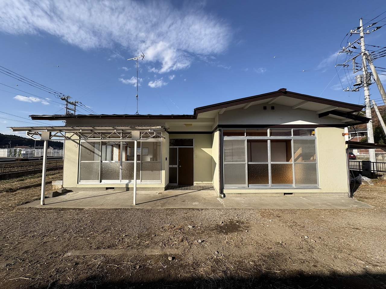 ｋ-034　大田原市中田原　2SLDK　戸建て貸家　 中田原貸家Ⅱ