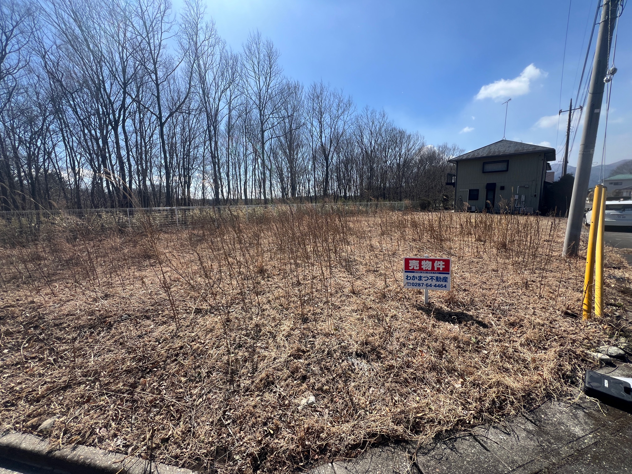 ｔ-077　那須塩原市箭坪　戸田交差点近く　高林小学校/高林中学校